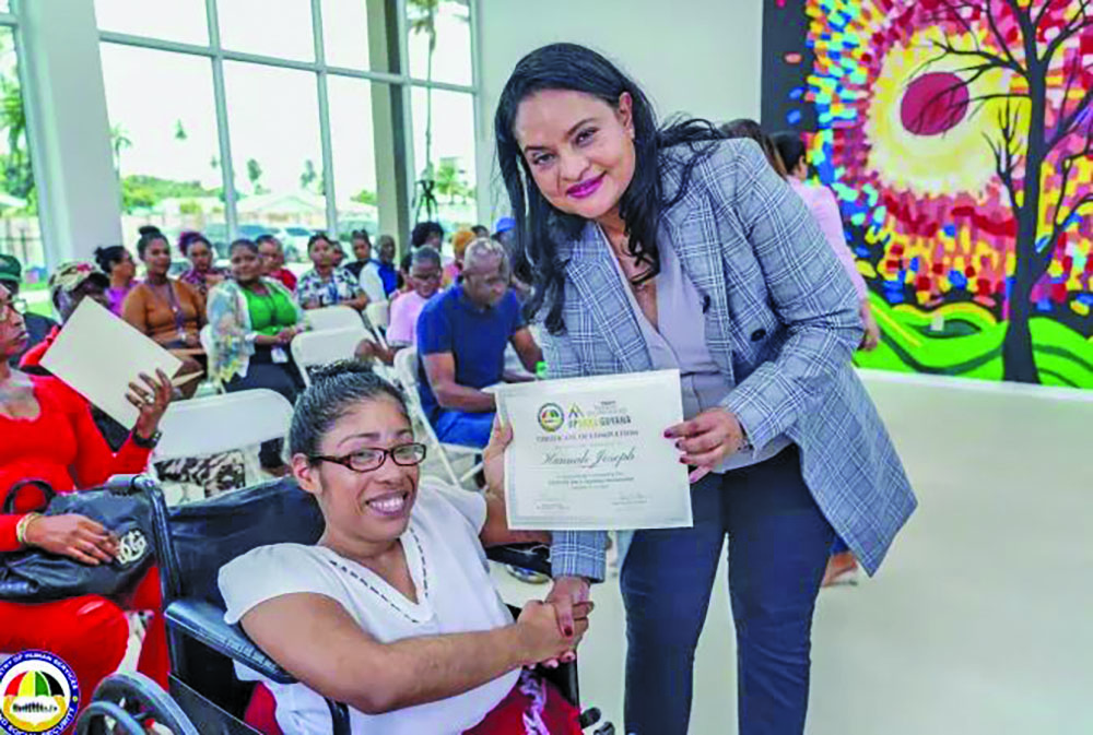 25 more PWDs now equipped with various skills - Guyana Times