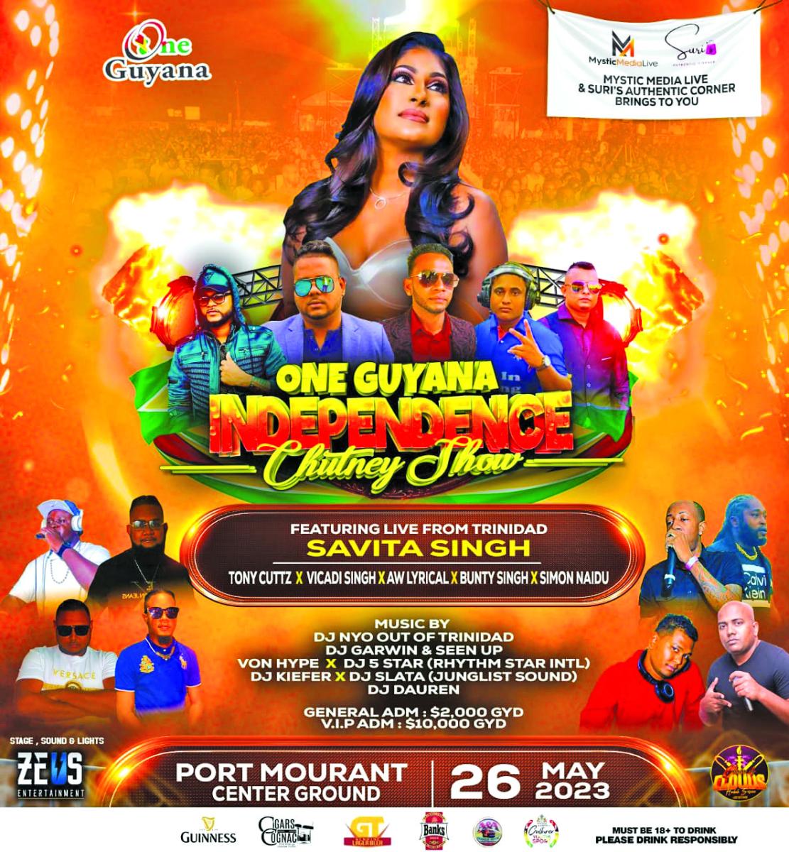 “ONE Guyana” Independence Day concert for Port Mourant - Guyana Times
