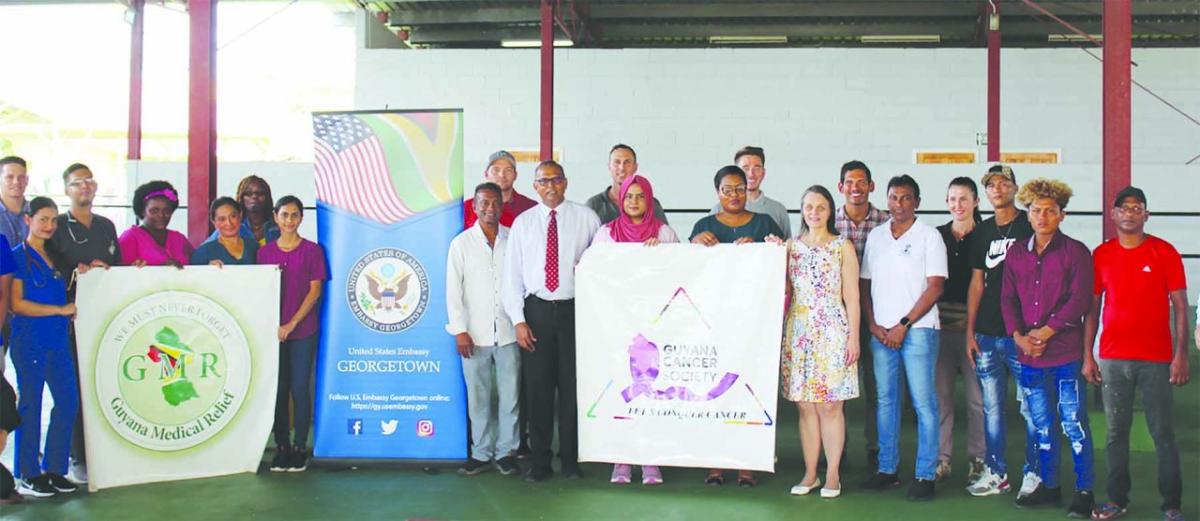 US Embassy, NGO host medical outreach in Guyana Times