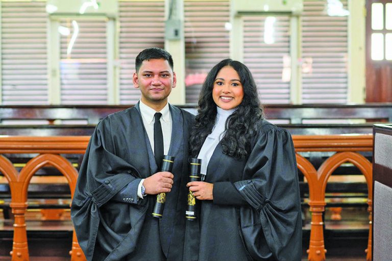 USbased Guyanese lawyers admitted to local bar Guyana Times