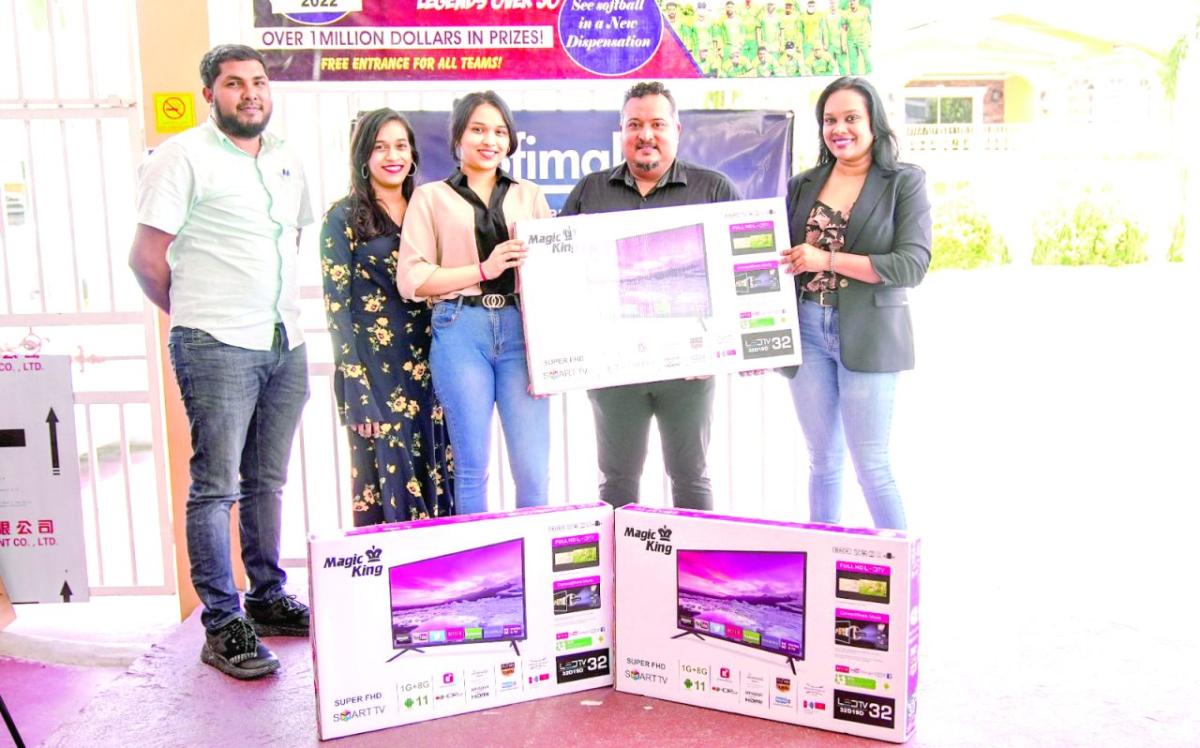 Corporate Village at Kares One Guyana T10 Blast to promote brand