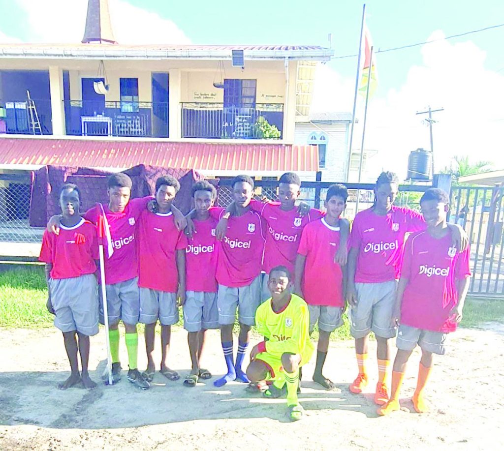 Digicel Schools Knockout Football competition 2023 Berbice Educational Institute are Region 6