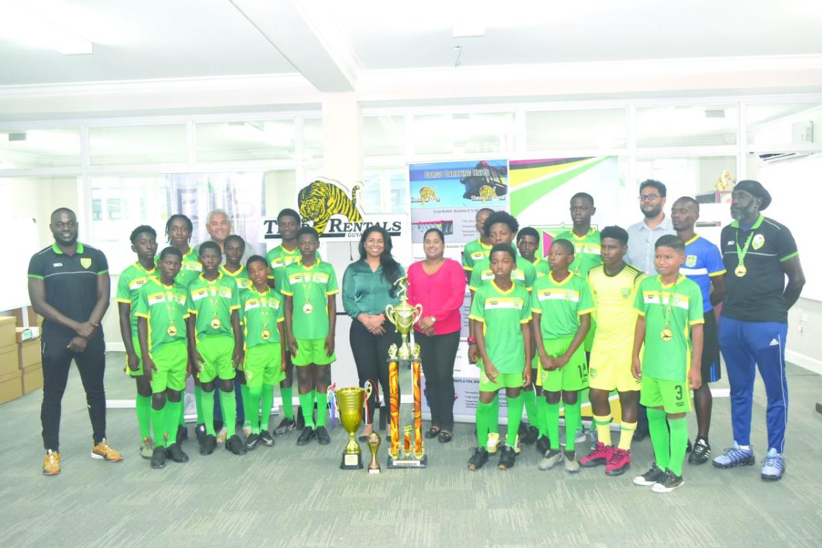 GFF thanks Tiger Rentals for the investment Guyana Times