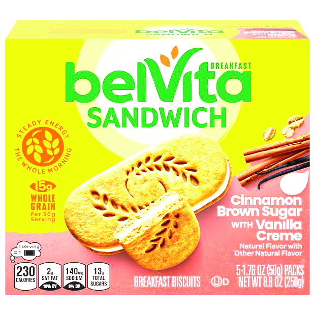 BelVita breakfast sandwich products recalled over peanut allergen concerns