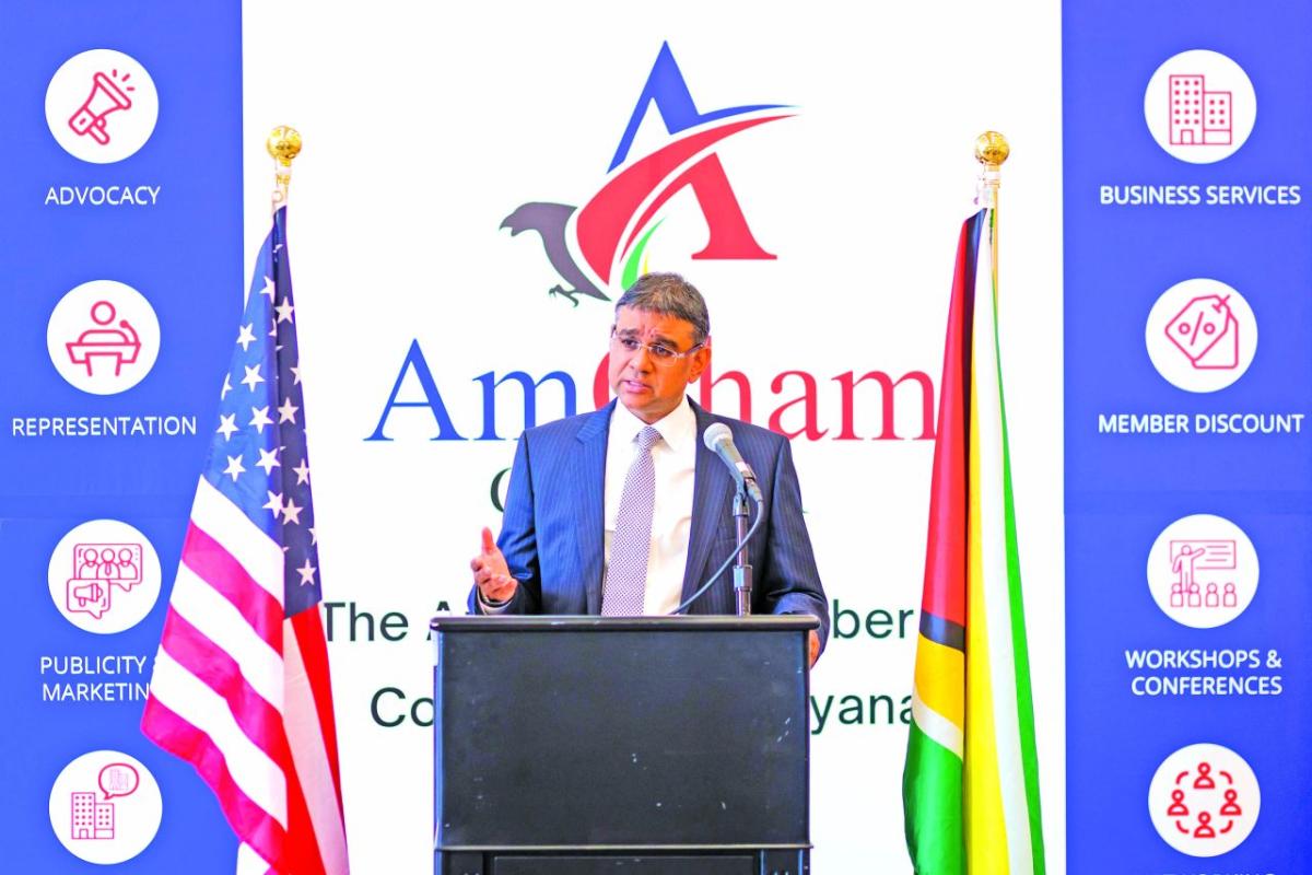 Devindra Kissoon re-elected as AmCham President - Guyana Times