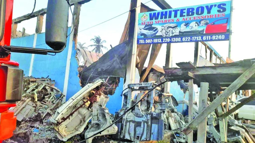 Fires destroy Mainstay home, spare parts bond at Annandale Guyana Times