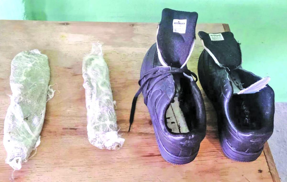 Woman caught trying to smuggle ganja in sneakers into prison - Guyana Times