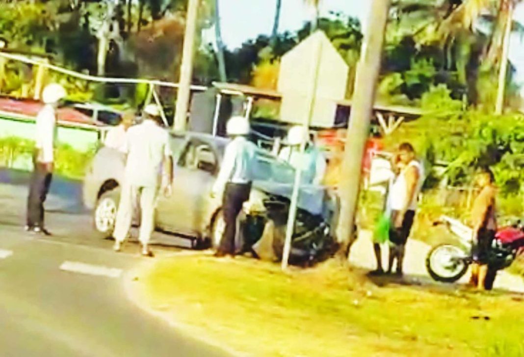 Govt pathologist Dr Nehaul Singh injured in car accident Guyana Times