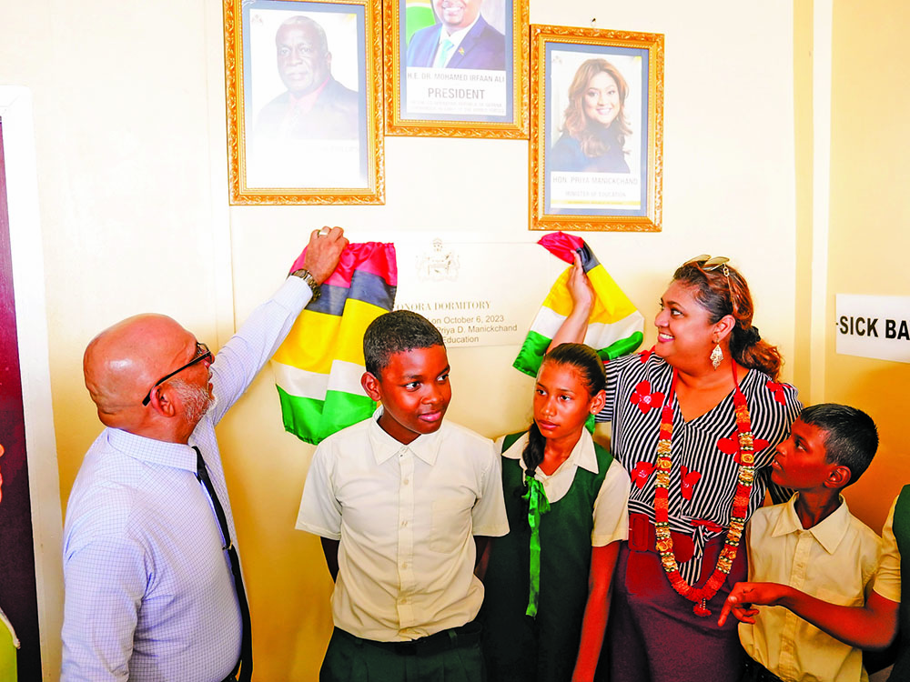 75 million dormitory commissioned at Leonora Guyana Times