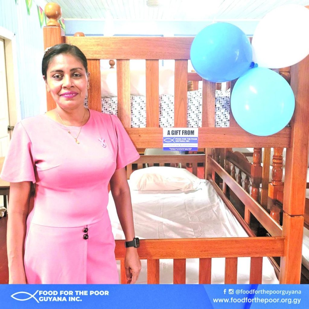 Food For The Poor donates beds to Hope Children’s Home Guyana Times