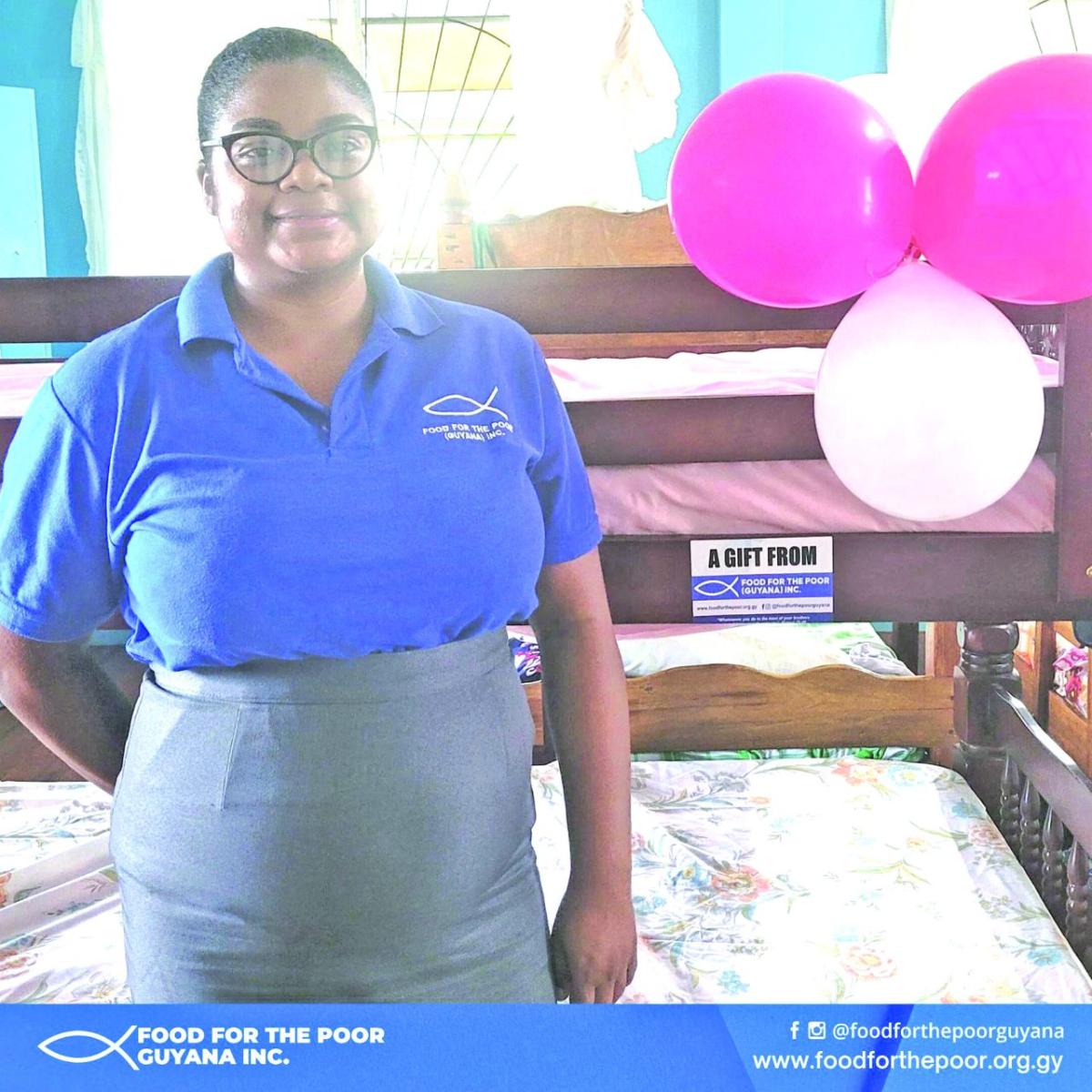 Food For The Poor donates beds to Hope Children’s Home Guyana Times