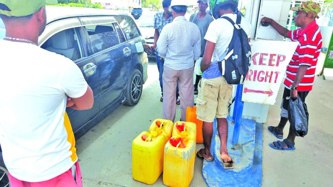 Fuel shortage hits Region 6, Corentyne most affected Guyana Times