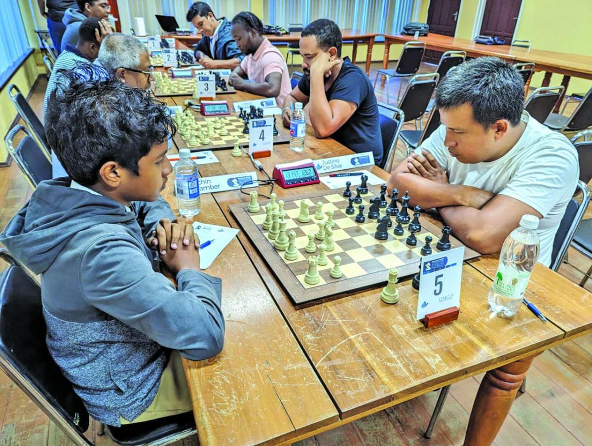 Gaico sponsors 2023 National Open Chess Championships Guyana Times