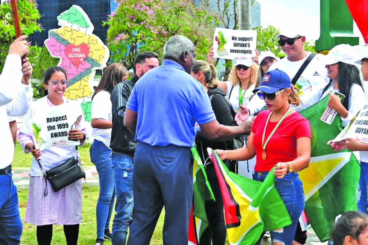 Venezuelans Launch Georgetown Rally Against Maduro Govt S Territorial   Benn 