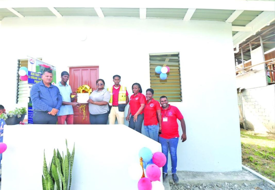 A home for the holidays: 5 families receive core homes - Guyana Times