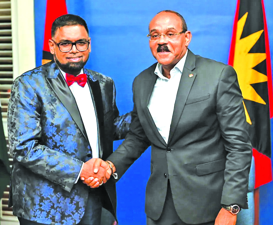 Antiguan PM affirms support for Guyana’s territorial integrity - Guyana ...