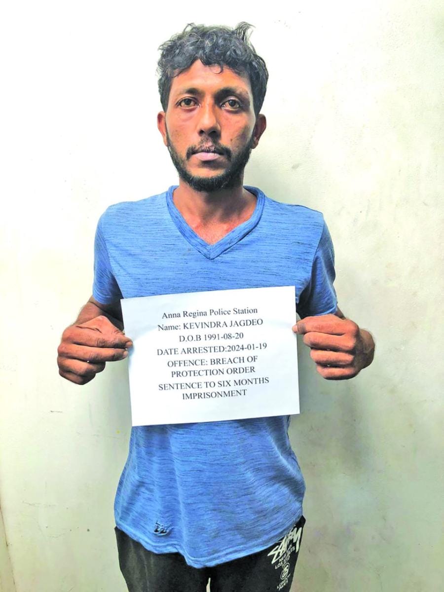 Essequibo Coast Man Jailed For Breaching Protection Order Guyana Times