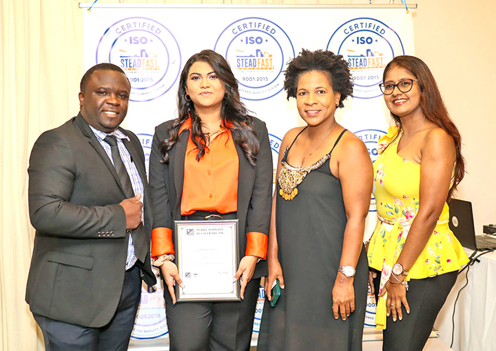 Local female-owned real estate company receives ISO 9001 certification ...