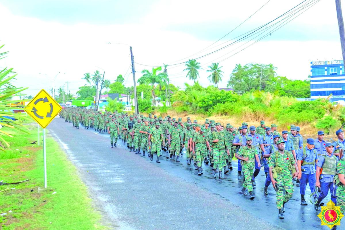 GDF promotes 30 ranks - Guyana Times