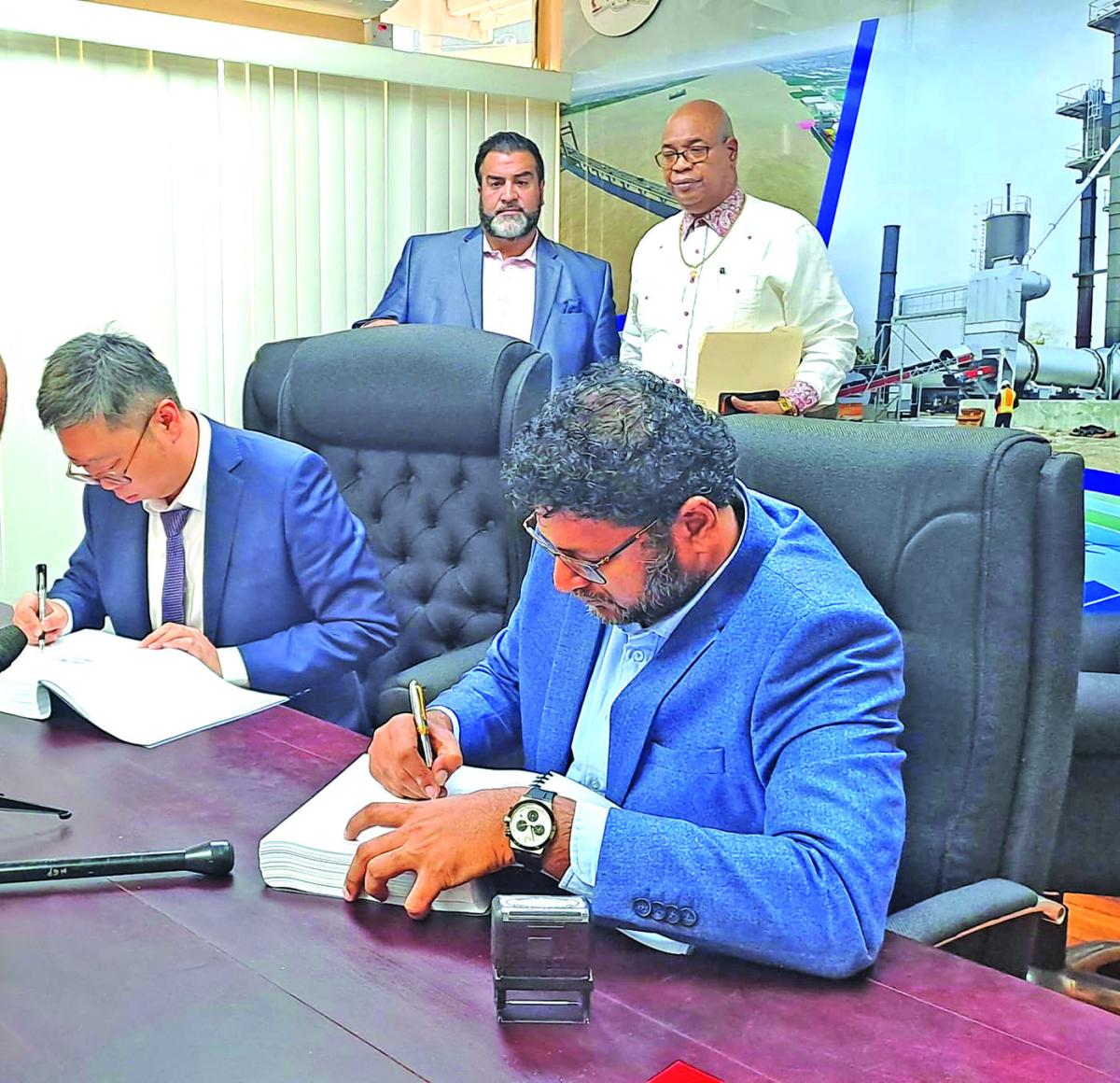 US75M contract awarded for upgrades on Good Success to Timehri Road