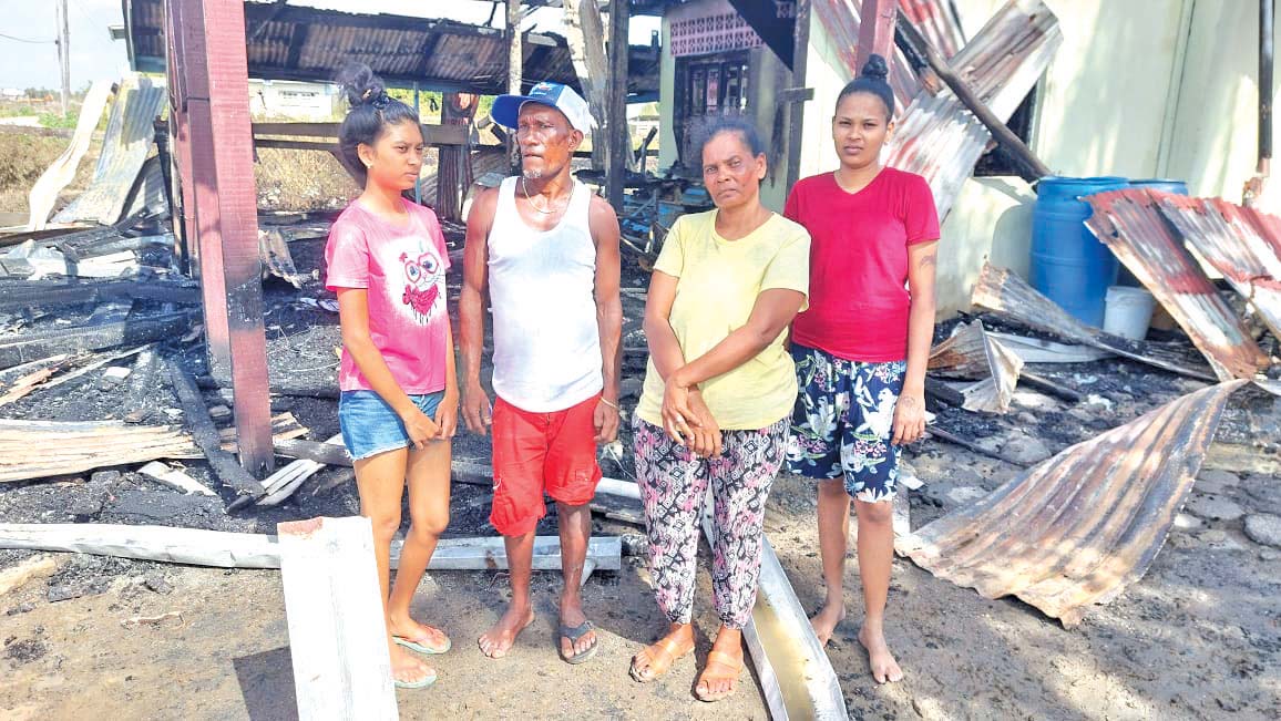 5 homeless after Rose Hall Town fire - Guyana Times