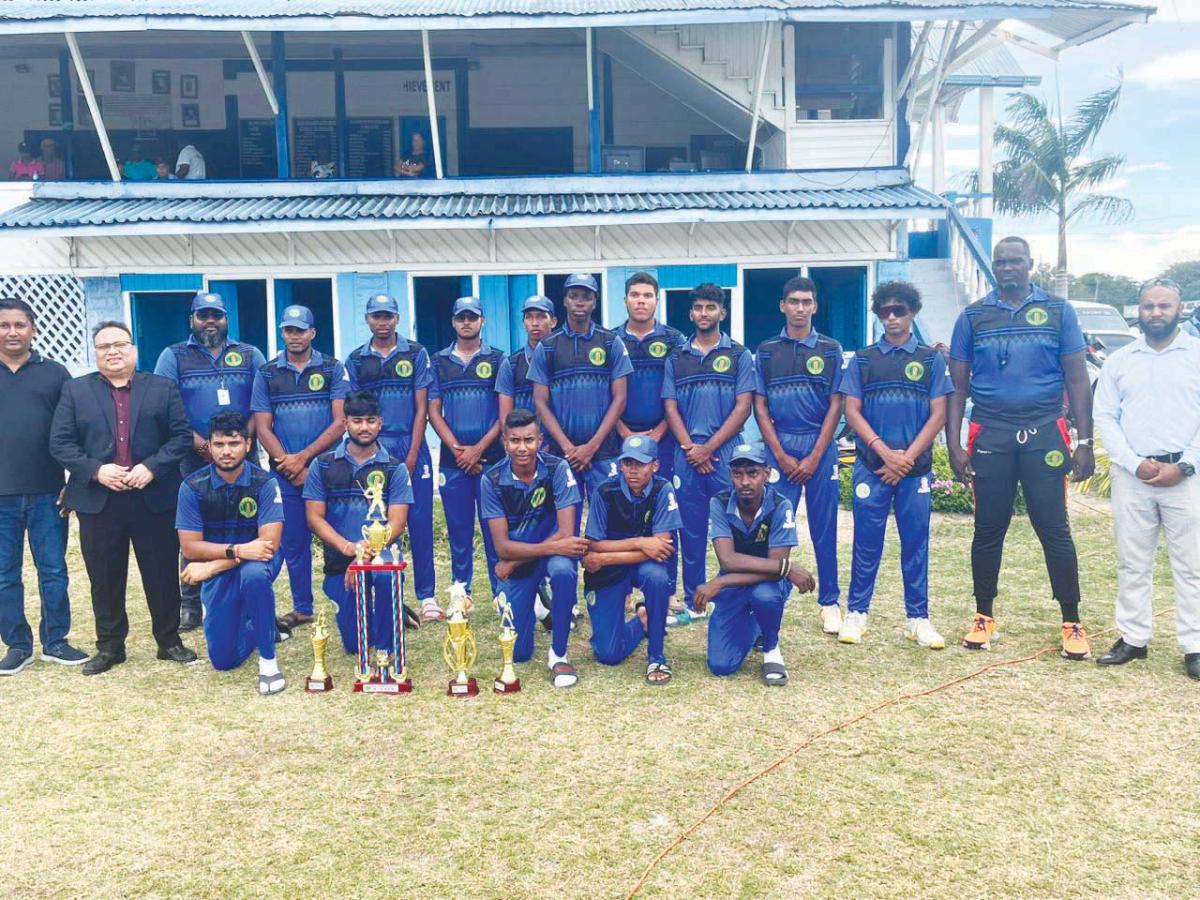 Unbeaten Demerara Clinch U19 Super50 Championship Guyana Times 1219