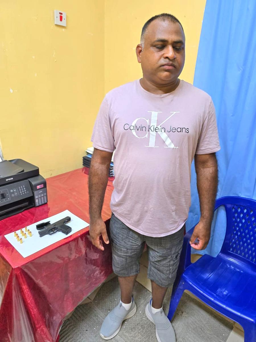 US-based Guyanese remanded on illegal gun, ammo charges - Guyana Times