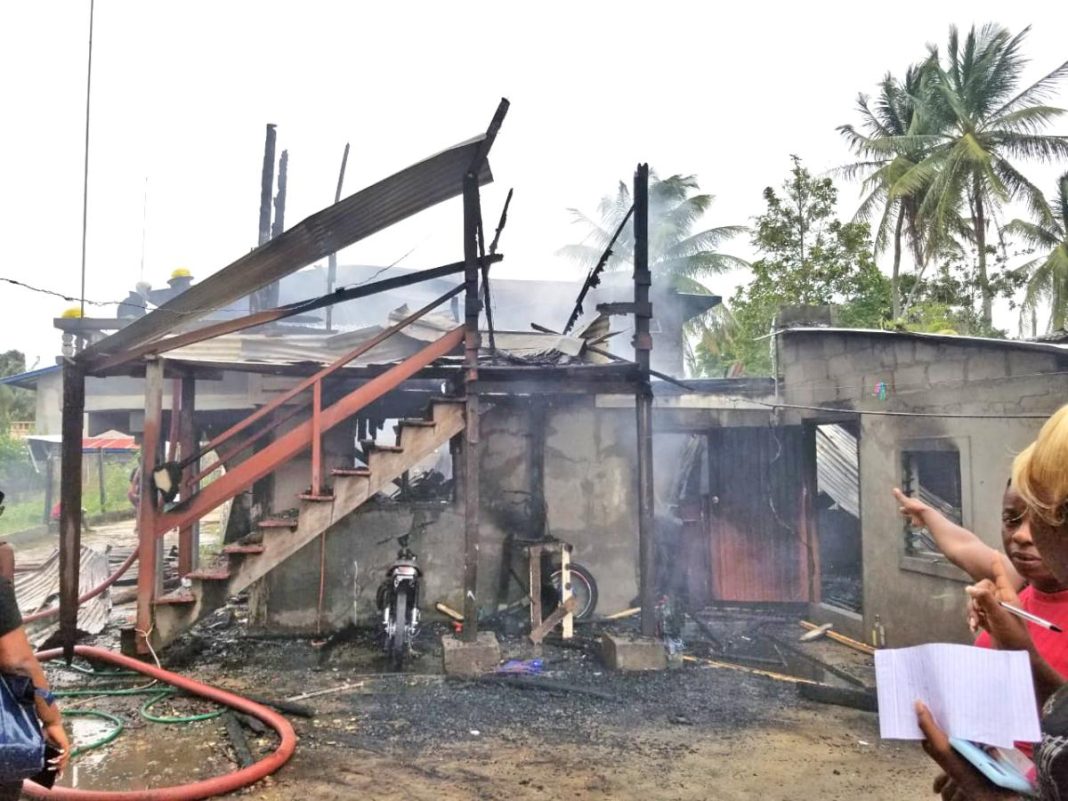 Mentally ill woman sets Berbice house on fire - Guyana Times