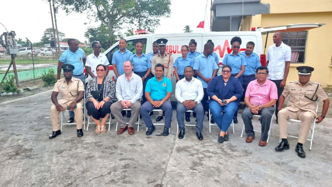 Emergency Medical Services now available in New Amsterdam Guyana Times