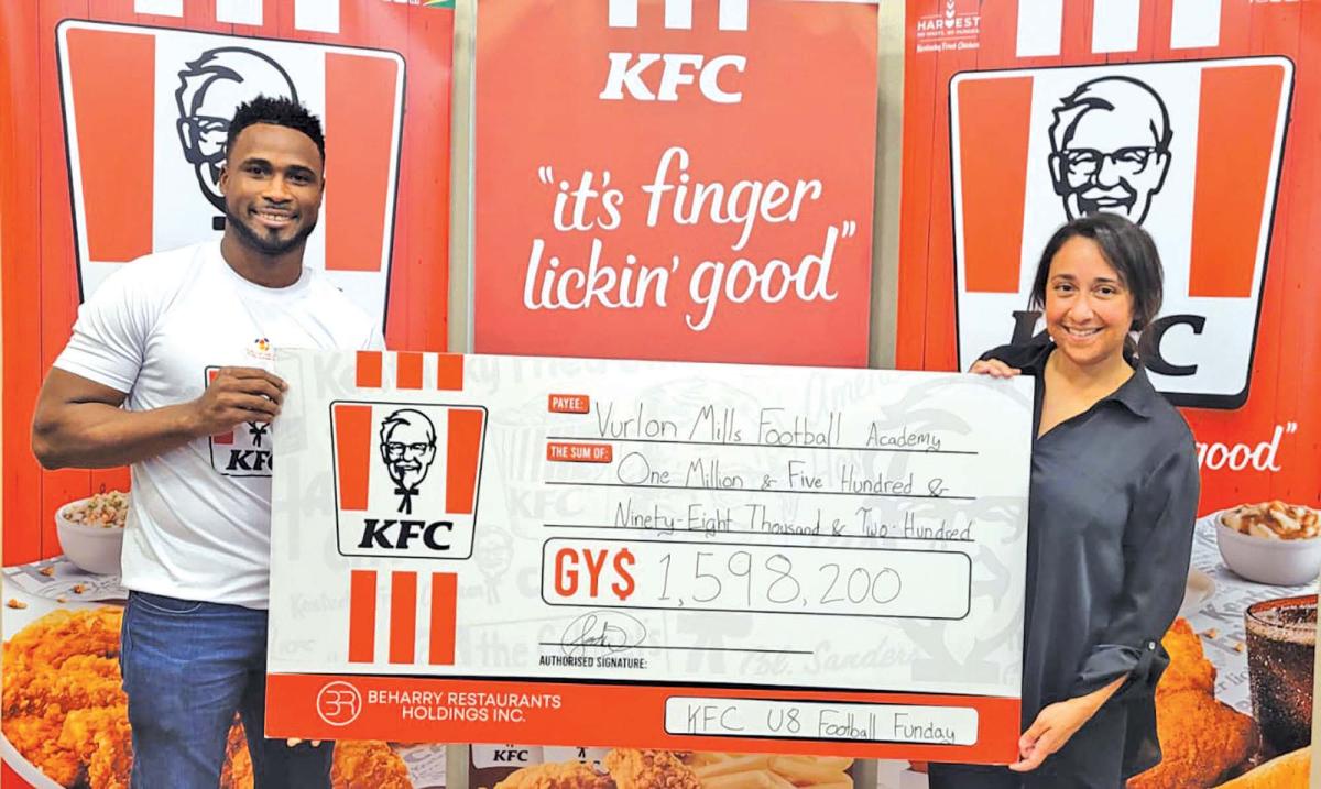 KFC U8 Football Funday scheduled for May 18 - Guyana Times