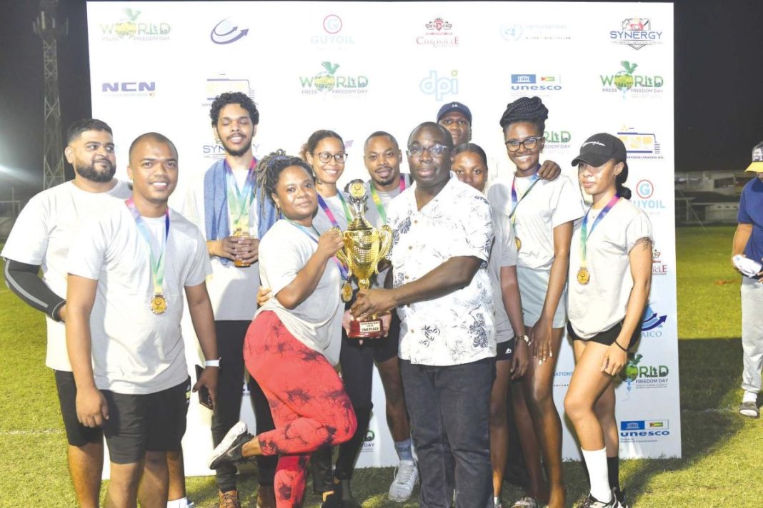 ‘Purpleheart Posse’ win inaugural Media Games - Guyana Times