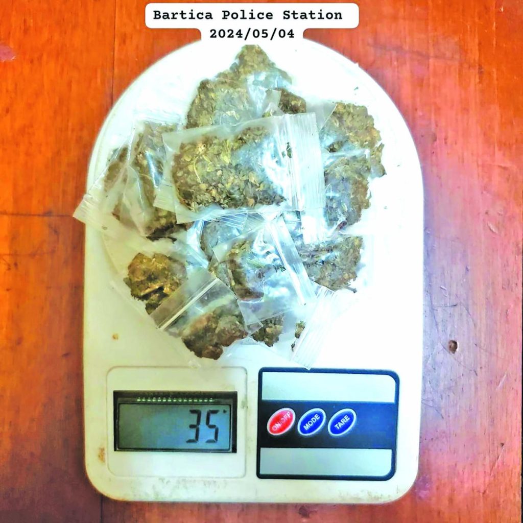 Mechanic arrested after Police find bag with ganja - Guyana Times