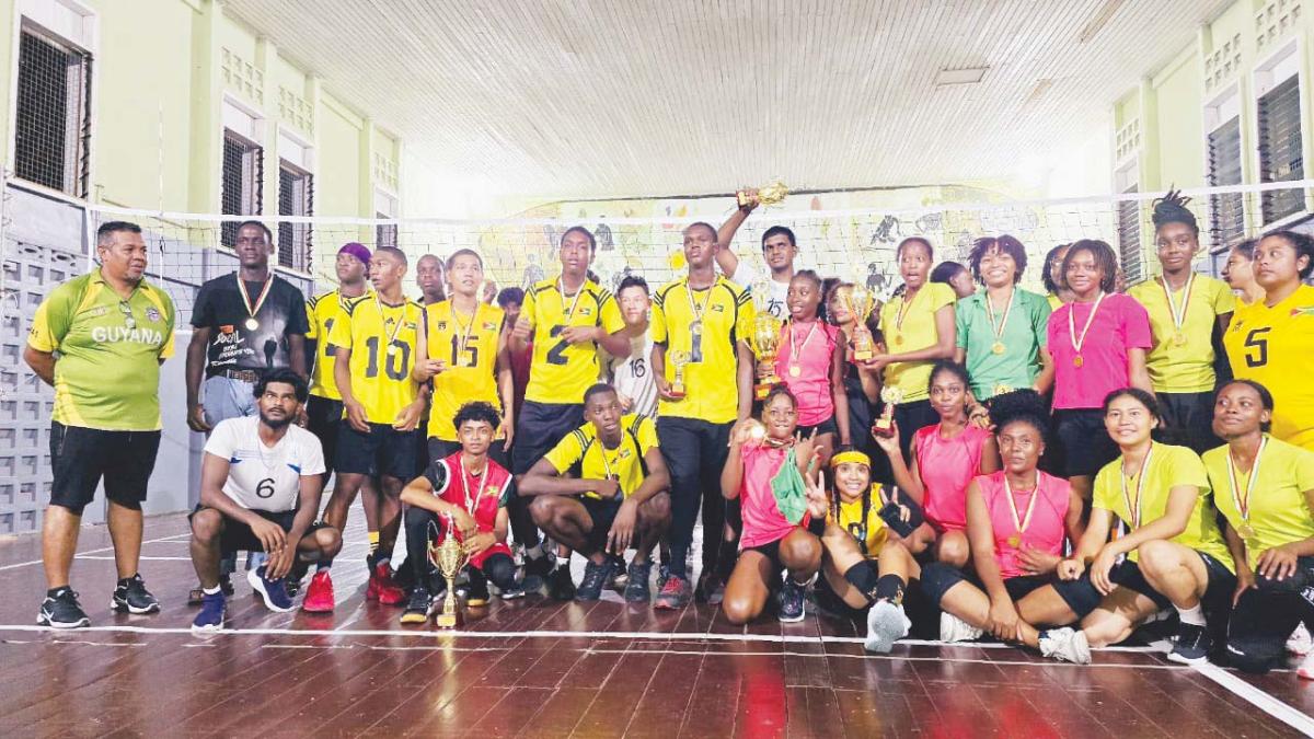 Inaugural GSA Indoor Volleyball Extravaganza deemed a success - Guyana ...