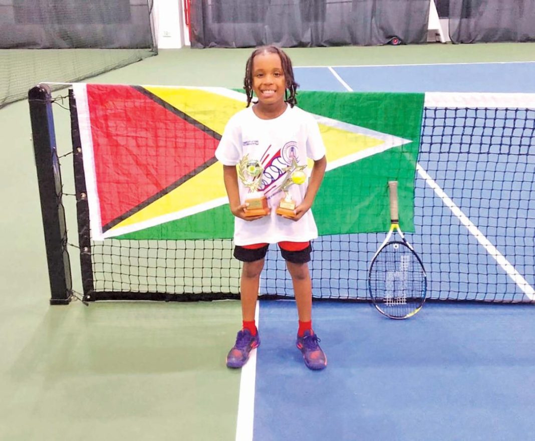 Guyana’s Hickerson excels at junior tennis tournament in T&T - Guyana Times