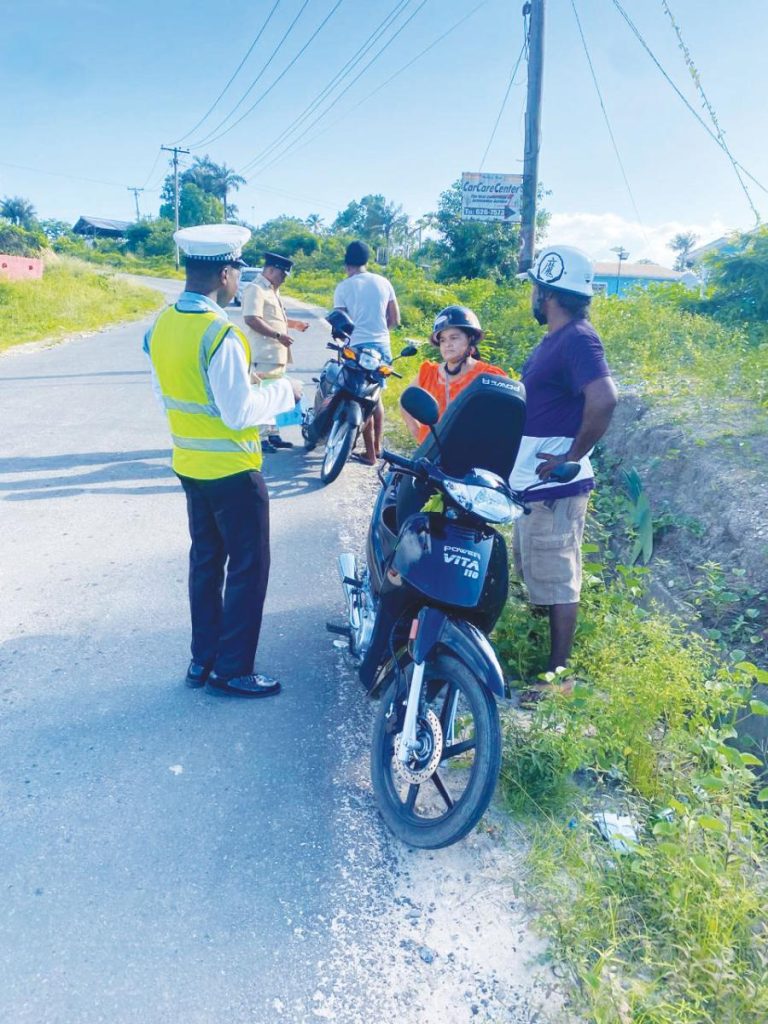 Traffic crackdown in Region 7 records 291 violations - Guyana Times