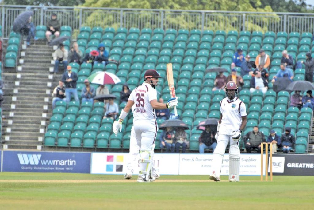 West Indies v England Test Series: Athanaze, DaSilva half-centuries ...