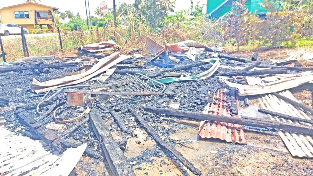 Fire destroys house, 2 heavy-duty machines in East Canje - Guyana Times