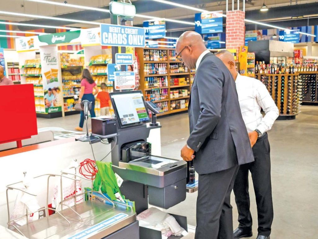 Massy Stores launches self-checkout service - Guyana Times