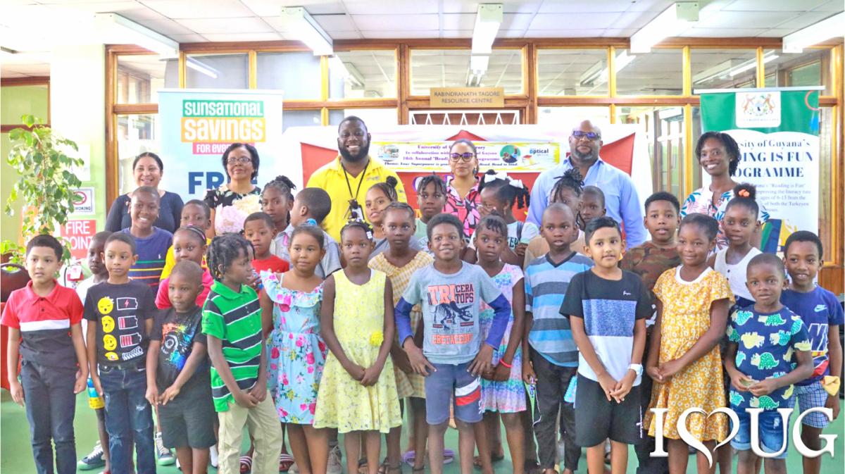 Ug Reading Over 40 children benefitting from UG reading programme - Guyana Times