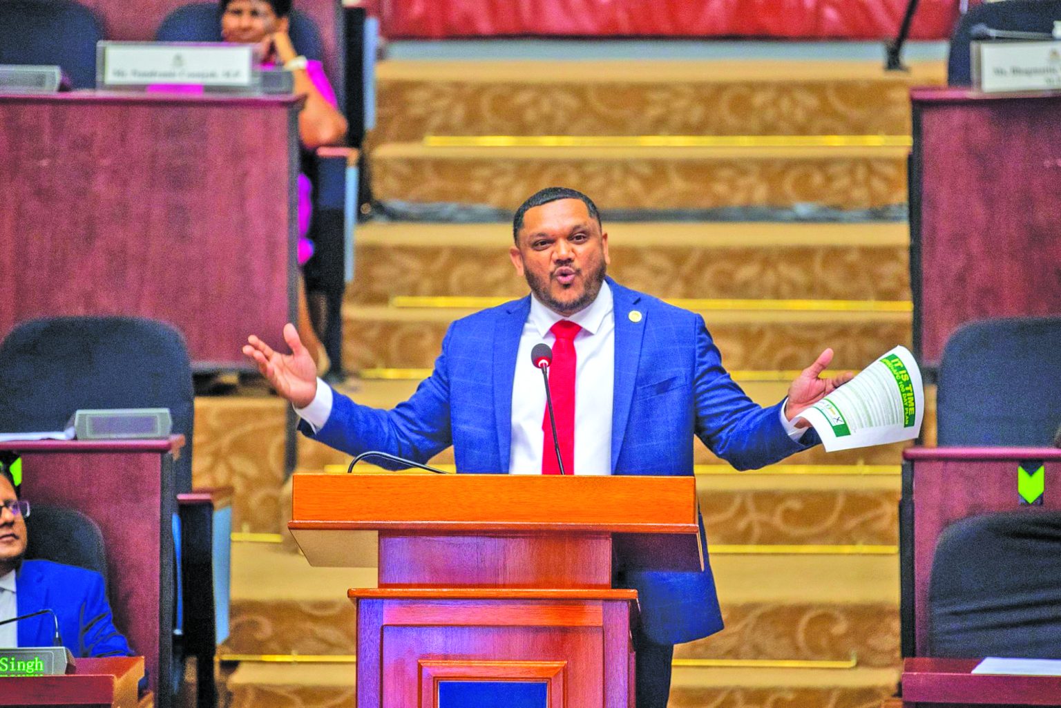 “How can you vote for a coalition that is on life support?” – Bharrat