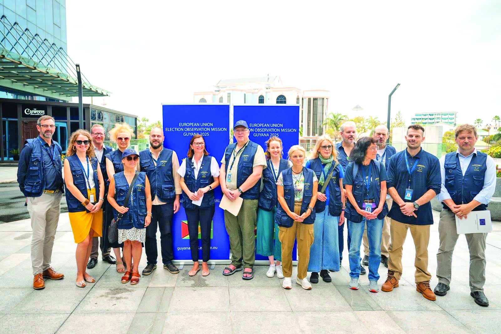 14 EU observers deployed to monitor electoral activities across Guyana