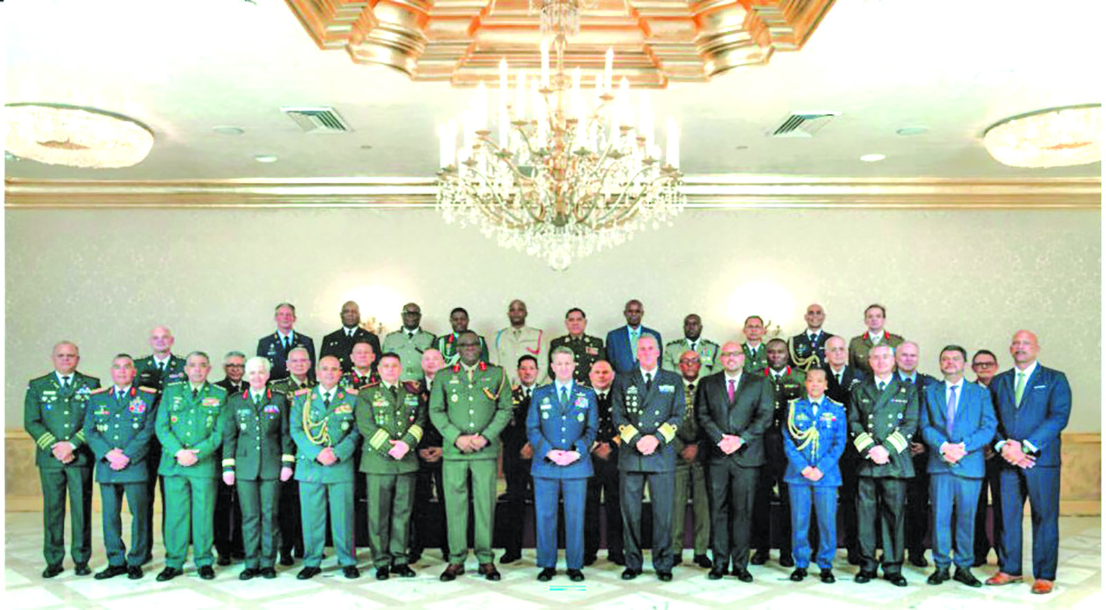 GDF represented at inaugural Western Hemisphere Chiefs of Defence ...