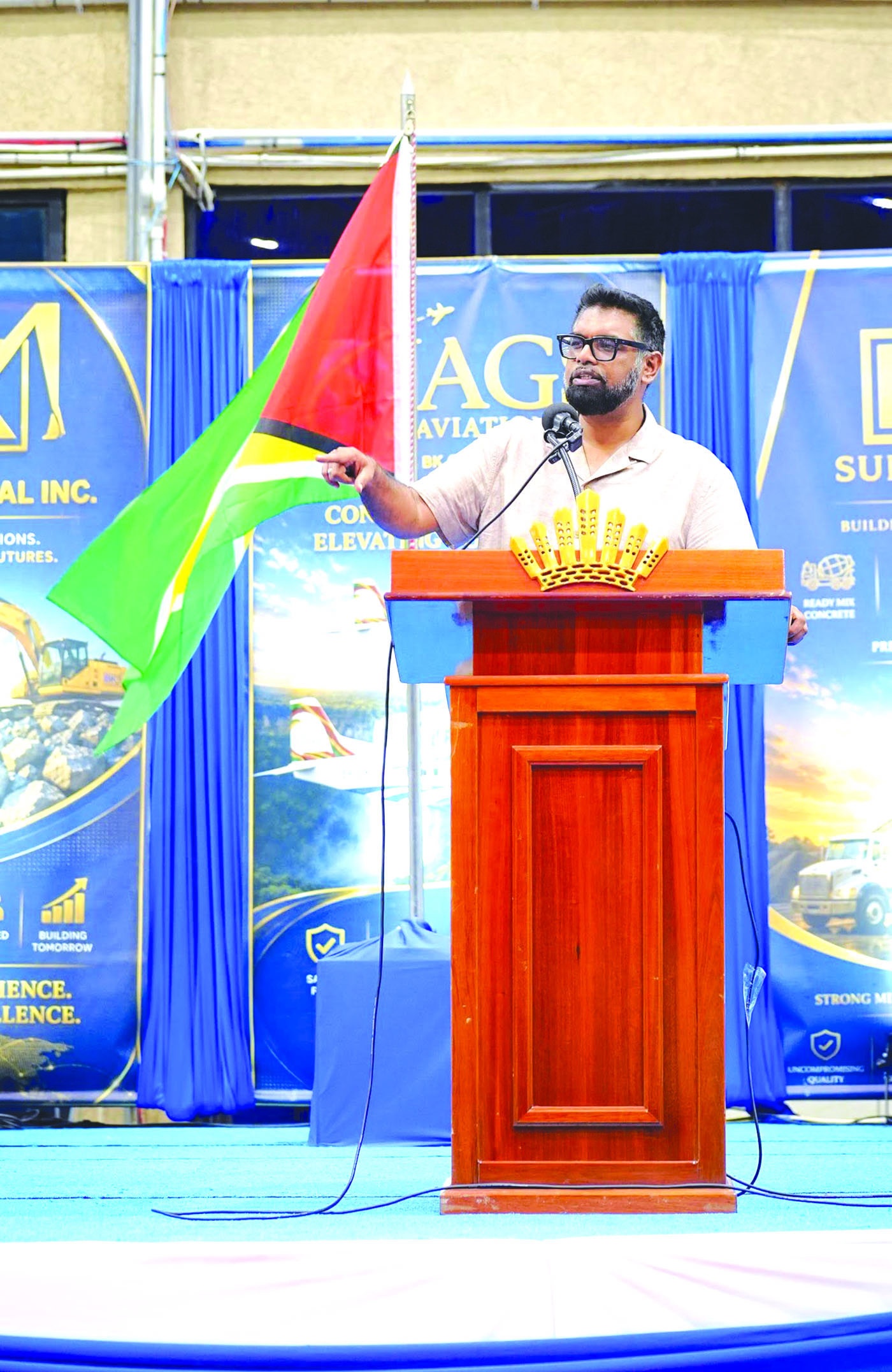 Not time to complain, time for action – Pres Ali urges Guyanese ...