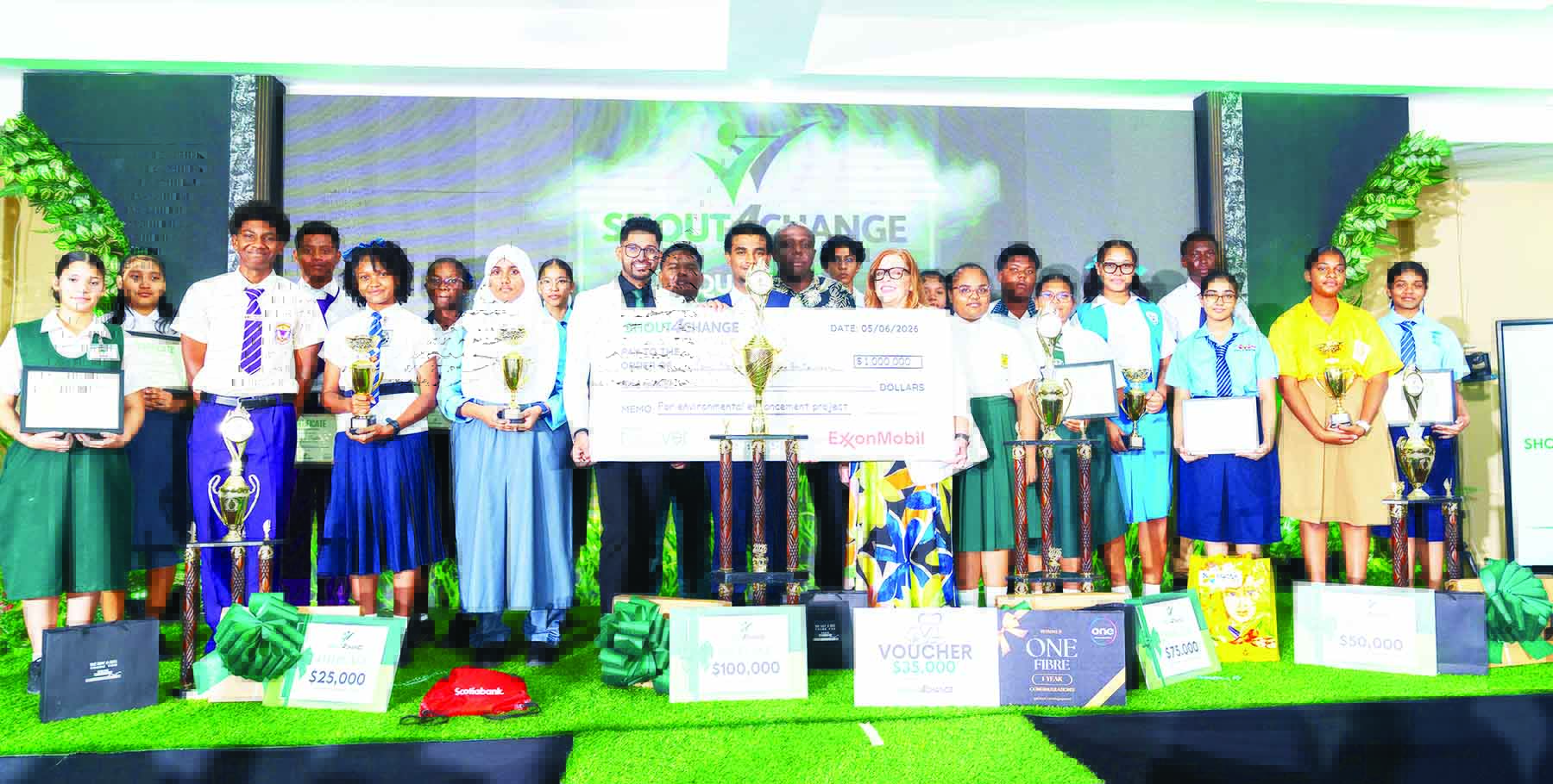 Skeldon Line Path Sec student wins SHOUT4Change 2026 competition ...