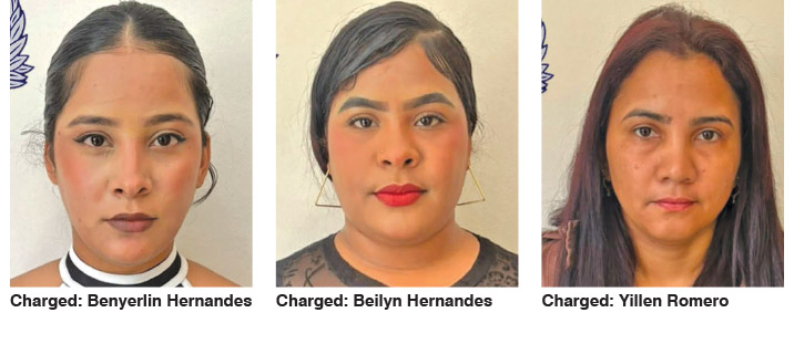 3 Venezuelan women on bail for injuring each other during brawl