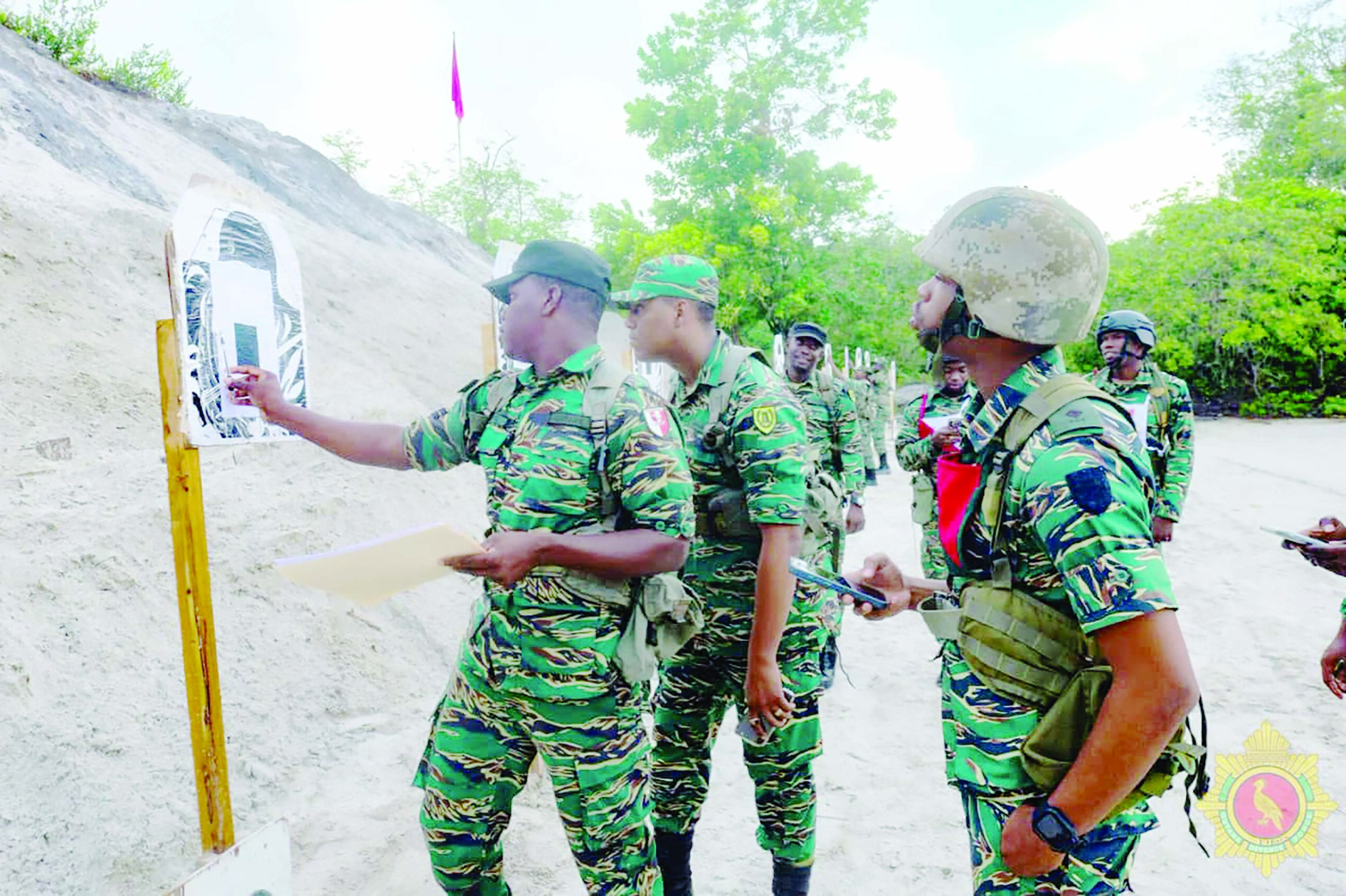 42 Guyana, Antigua & Barbuda Defence Force ranks commence 6-week Skill-at-Arms Course