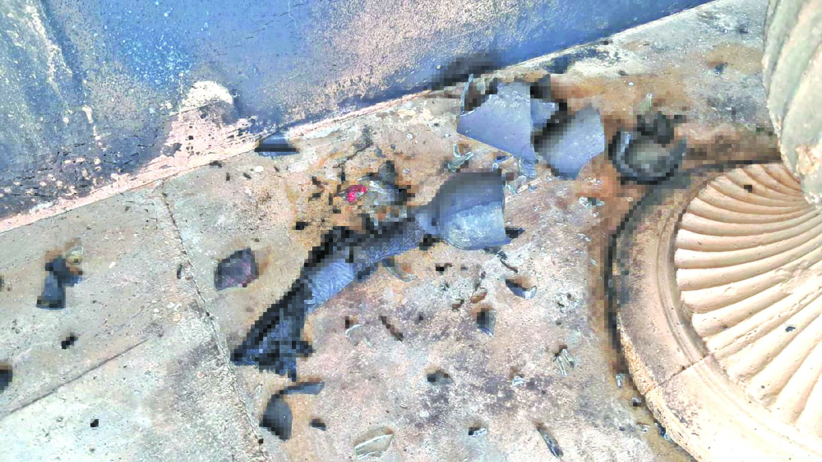 Corentyne family targeted in suspected Molotov cocktail attack