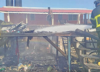 ECD house destroyed by fire, 2 nearby houses damaged