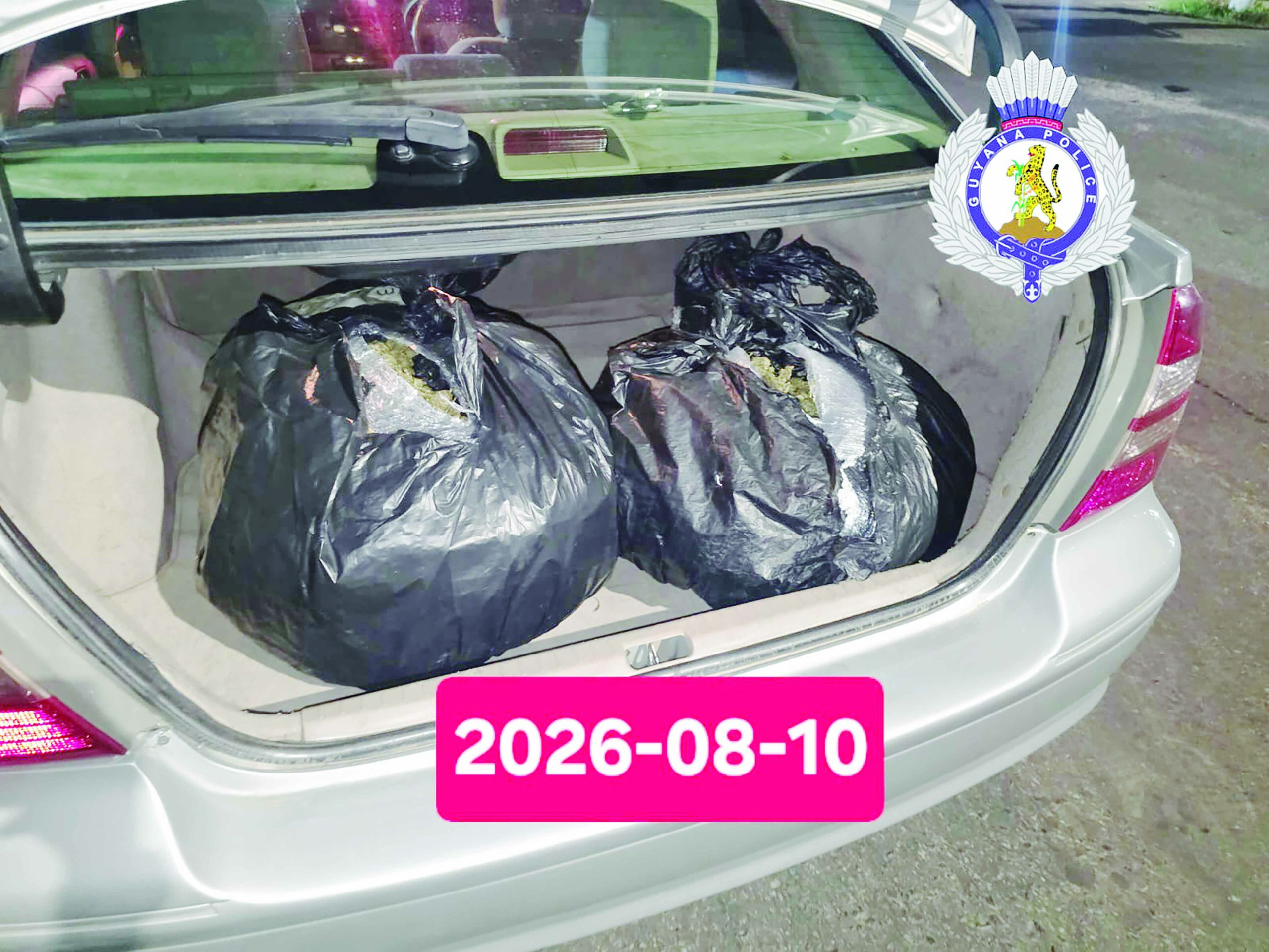 Berbice duo busted with 9.2kg of ganja in GTown operation