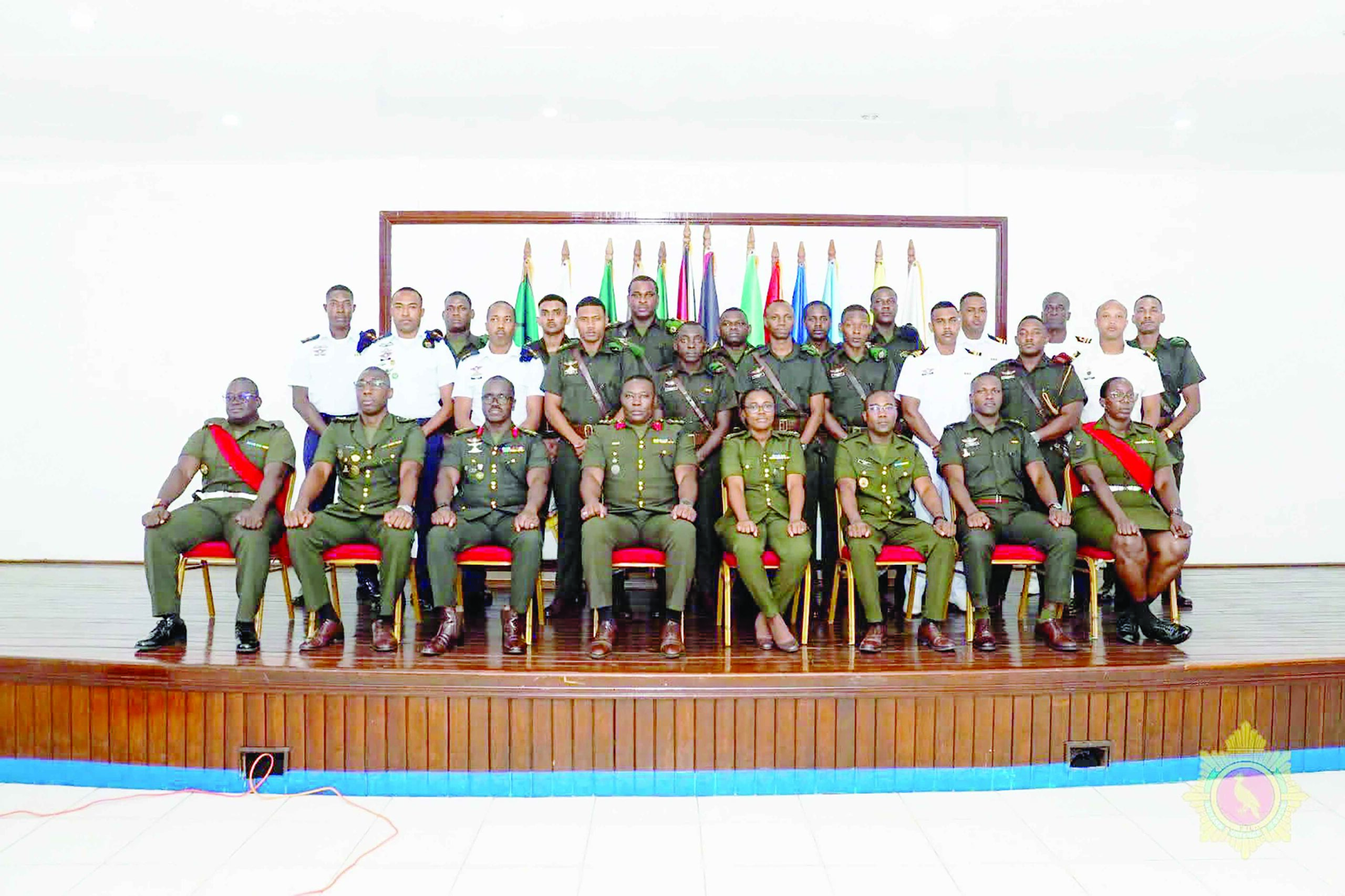 19 Junior Officers undergo training to strengthen command, leadership skills